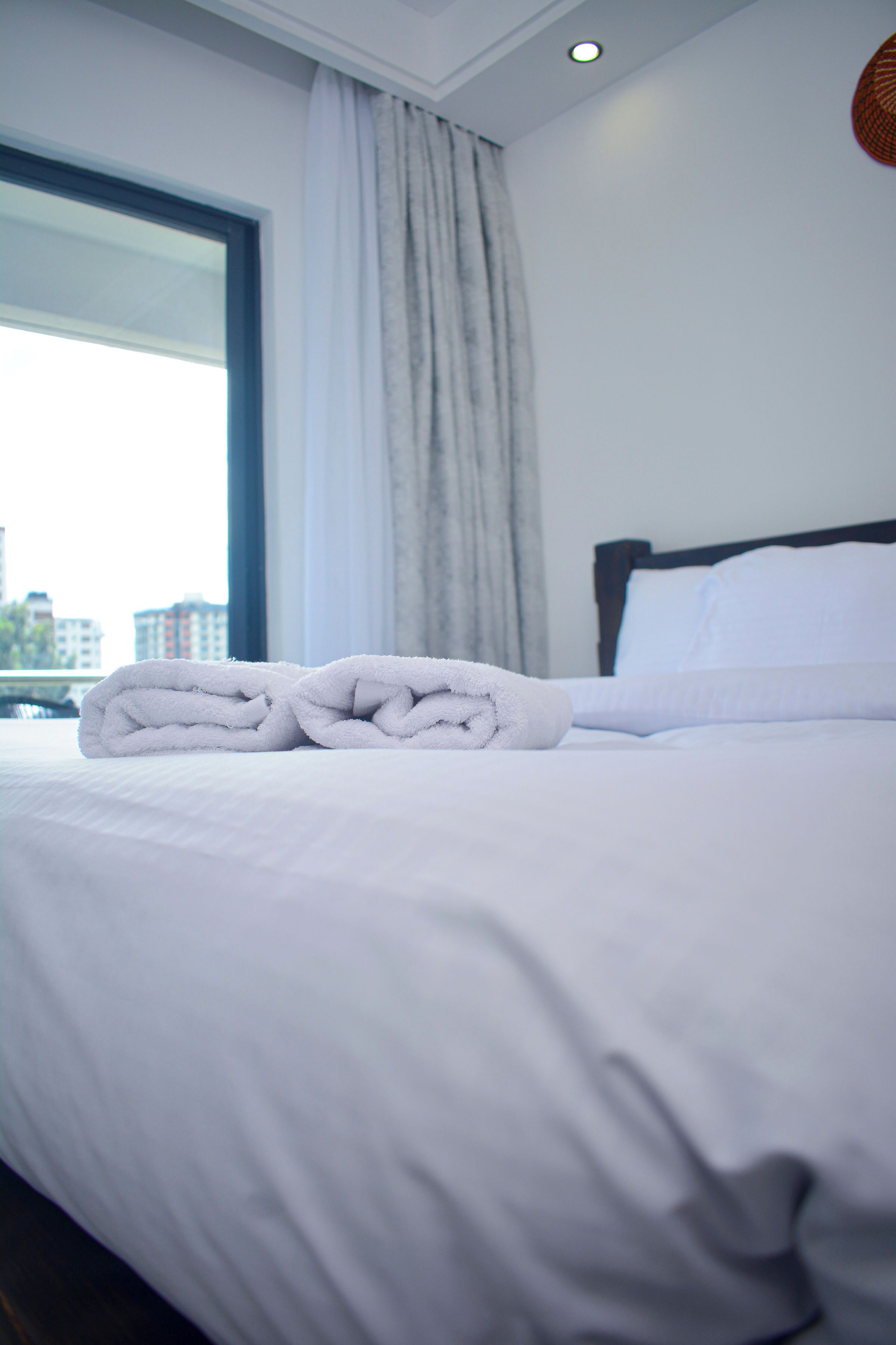 Deluxe Apartment, City View | Blackout drapes, iron/ironing board, free WiFi