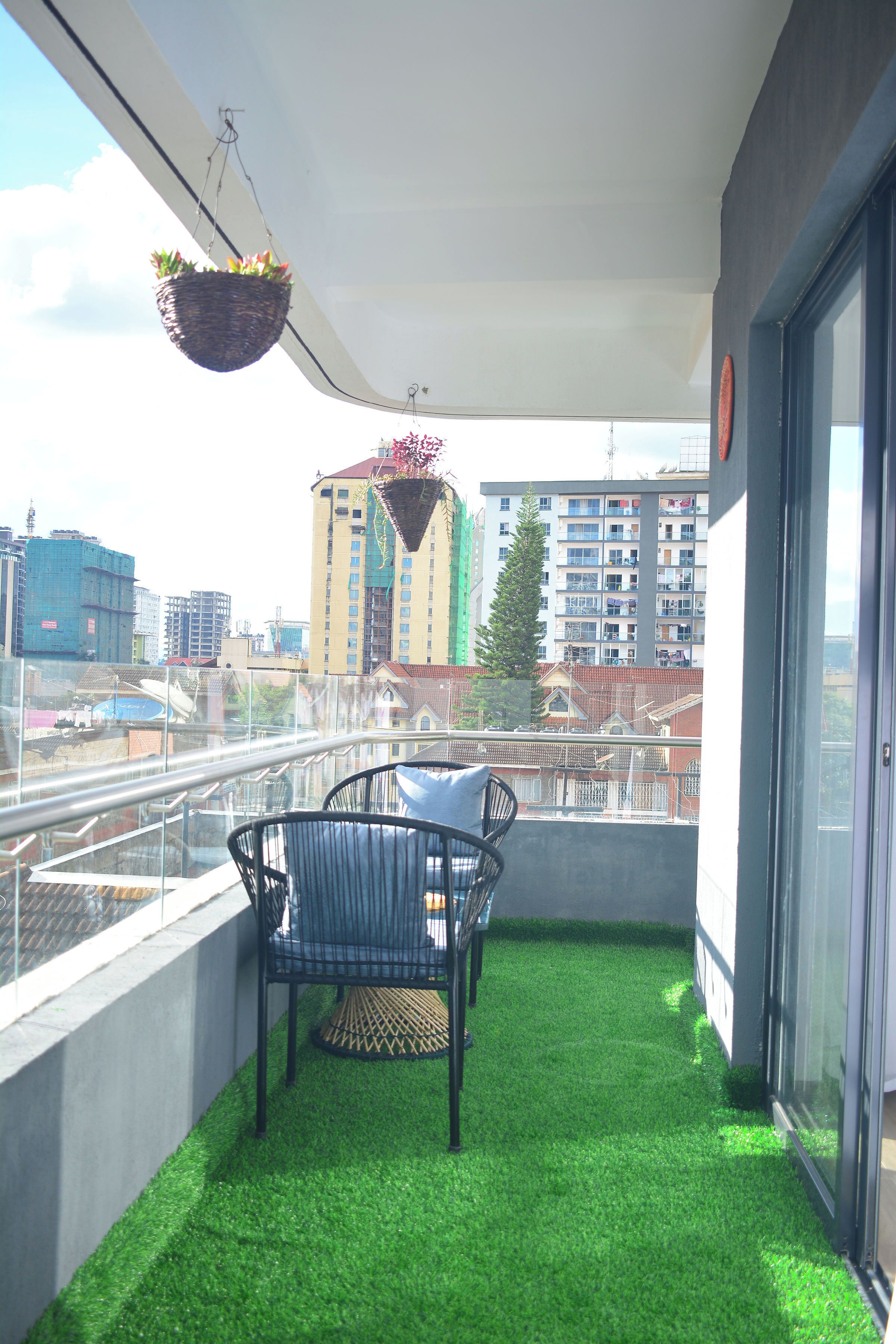 Deluxe Apartment, City View | Property grounds