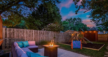 Epic Group Retreat: Fire Pit | Playset|Bunk Room