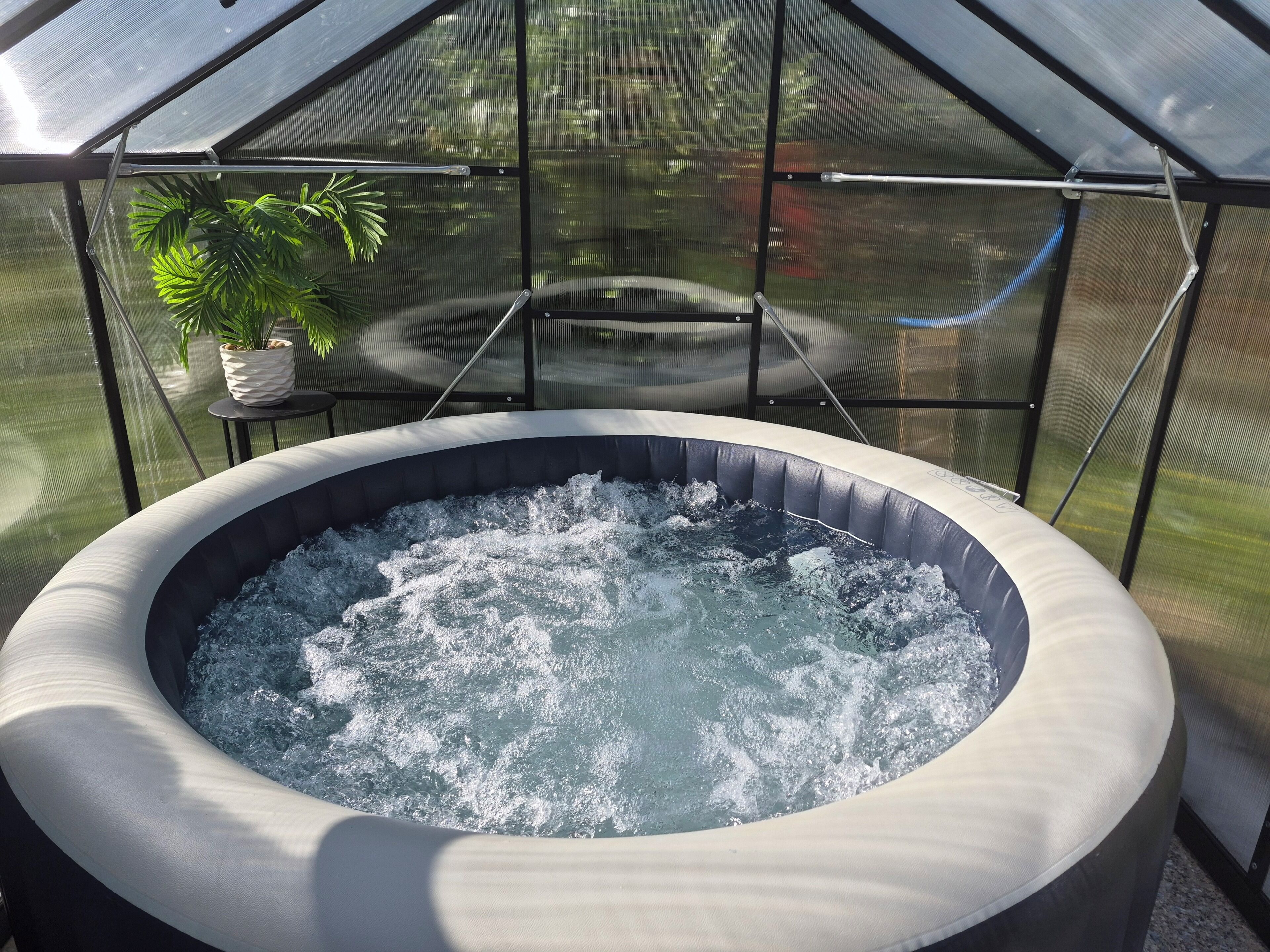 Bain à remous intérieur