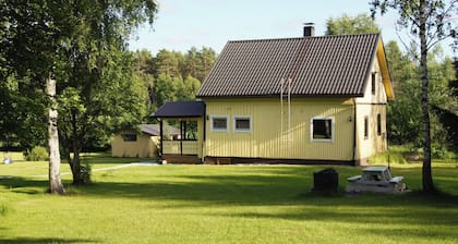 In the middle of deep forest but still 55min from Turku airport.
