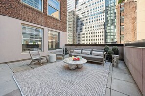 Terrace/patio - 17John: 2 Bed Private Terrace W/D in unit + GYM (New York)