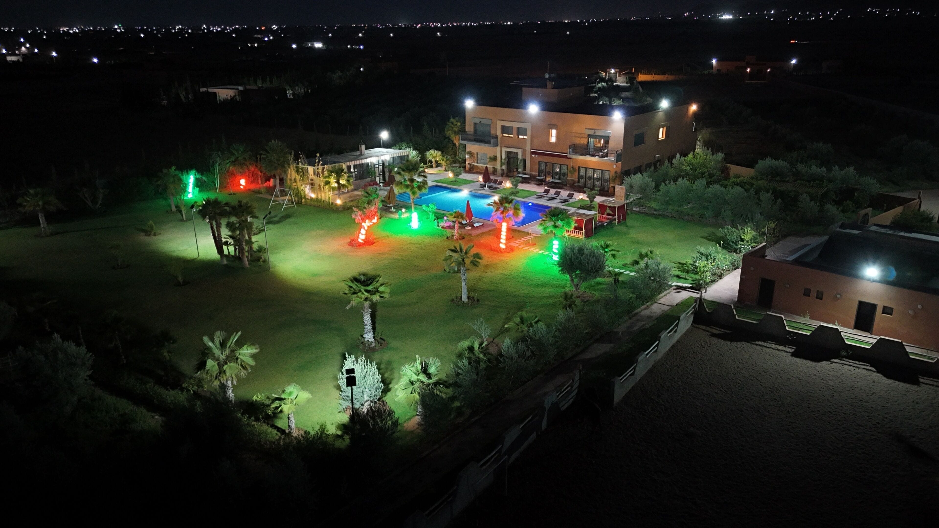 Zona para bodas al aire libre