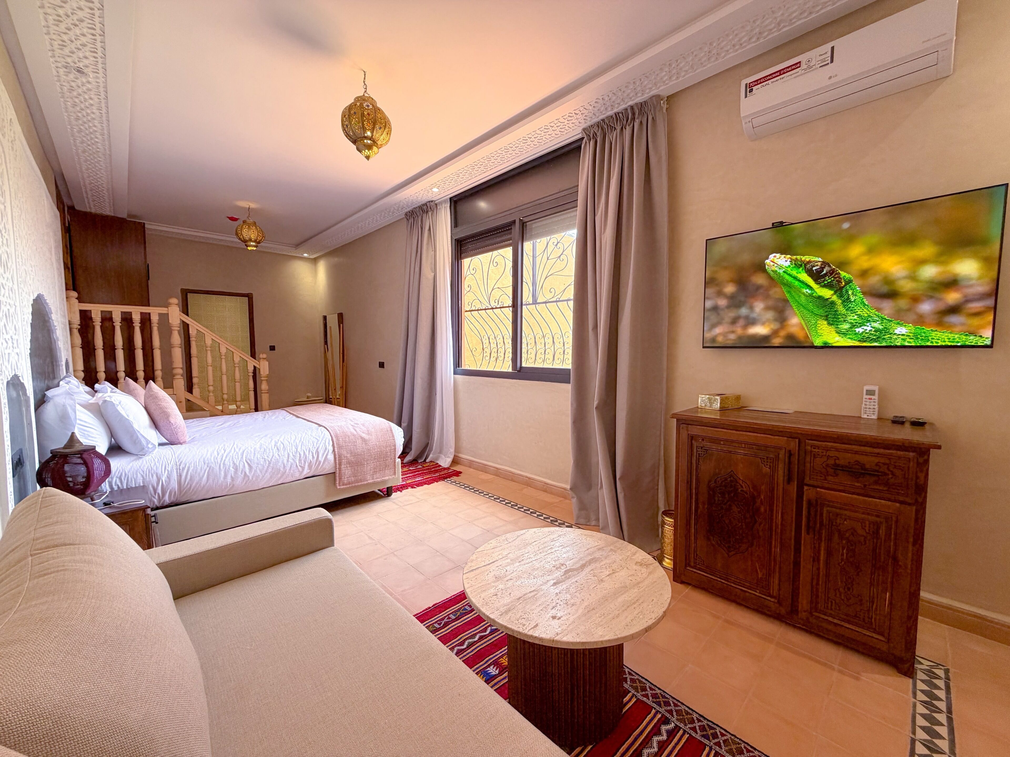 Deluxe-Zimmer, 1 Queen-Bett, Gartenblick