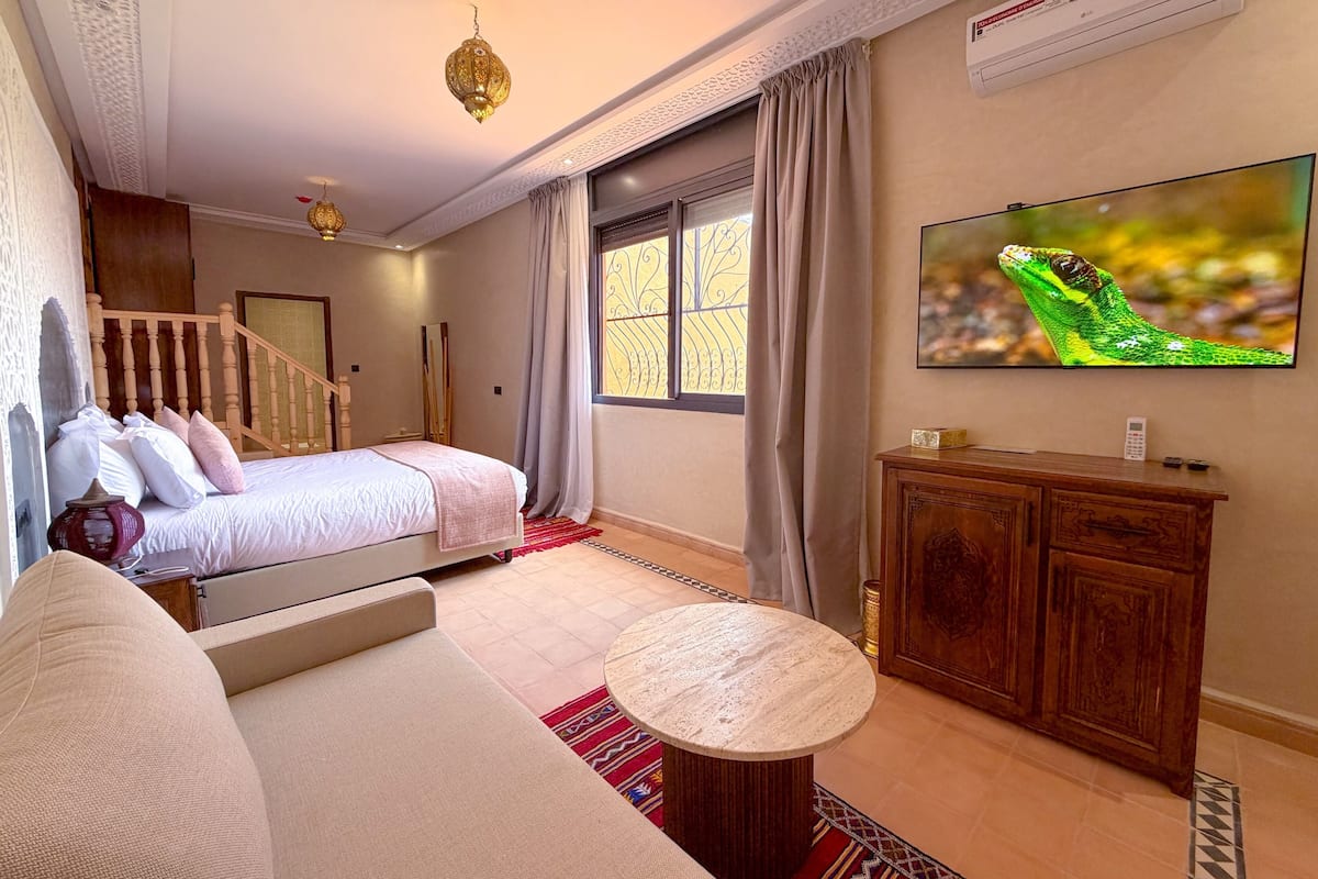 Deluxe-Zimmer, 1 Queen-Bett, Gartenblick