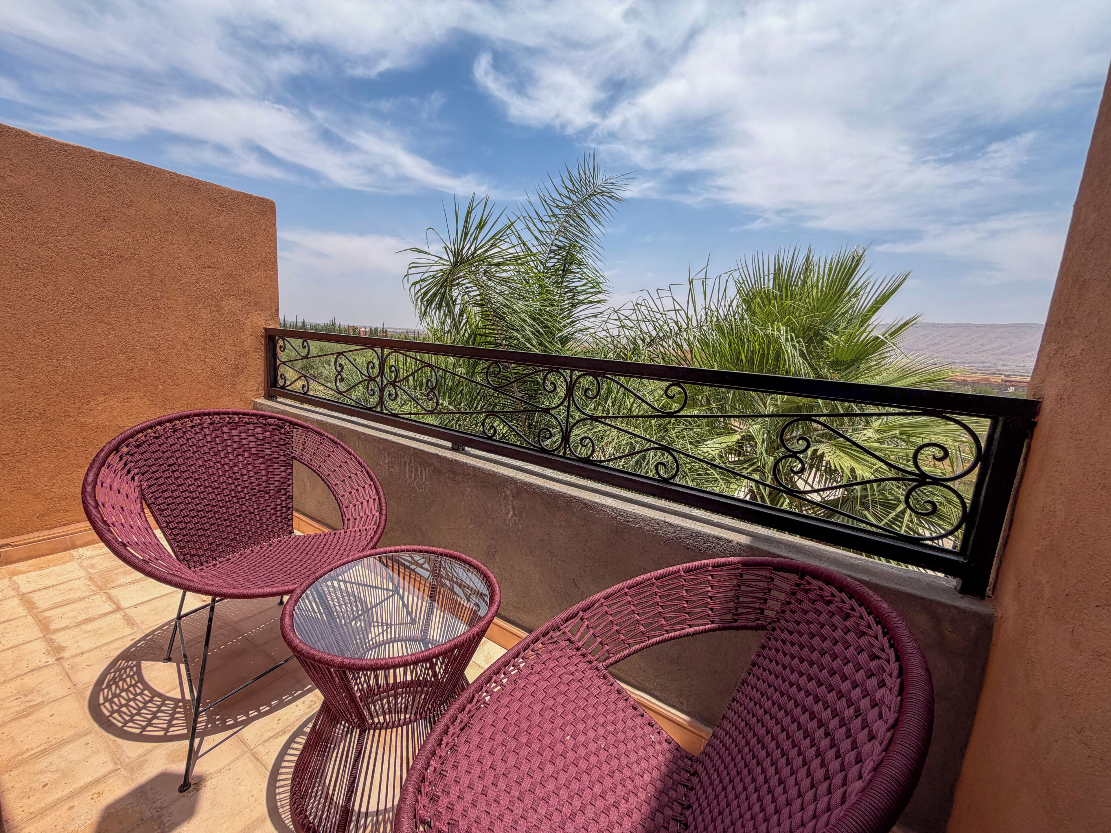 Suite junior, balcón, vista al jardín | Balcón