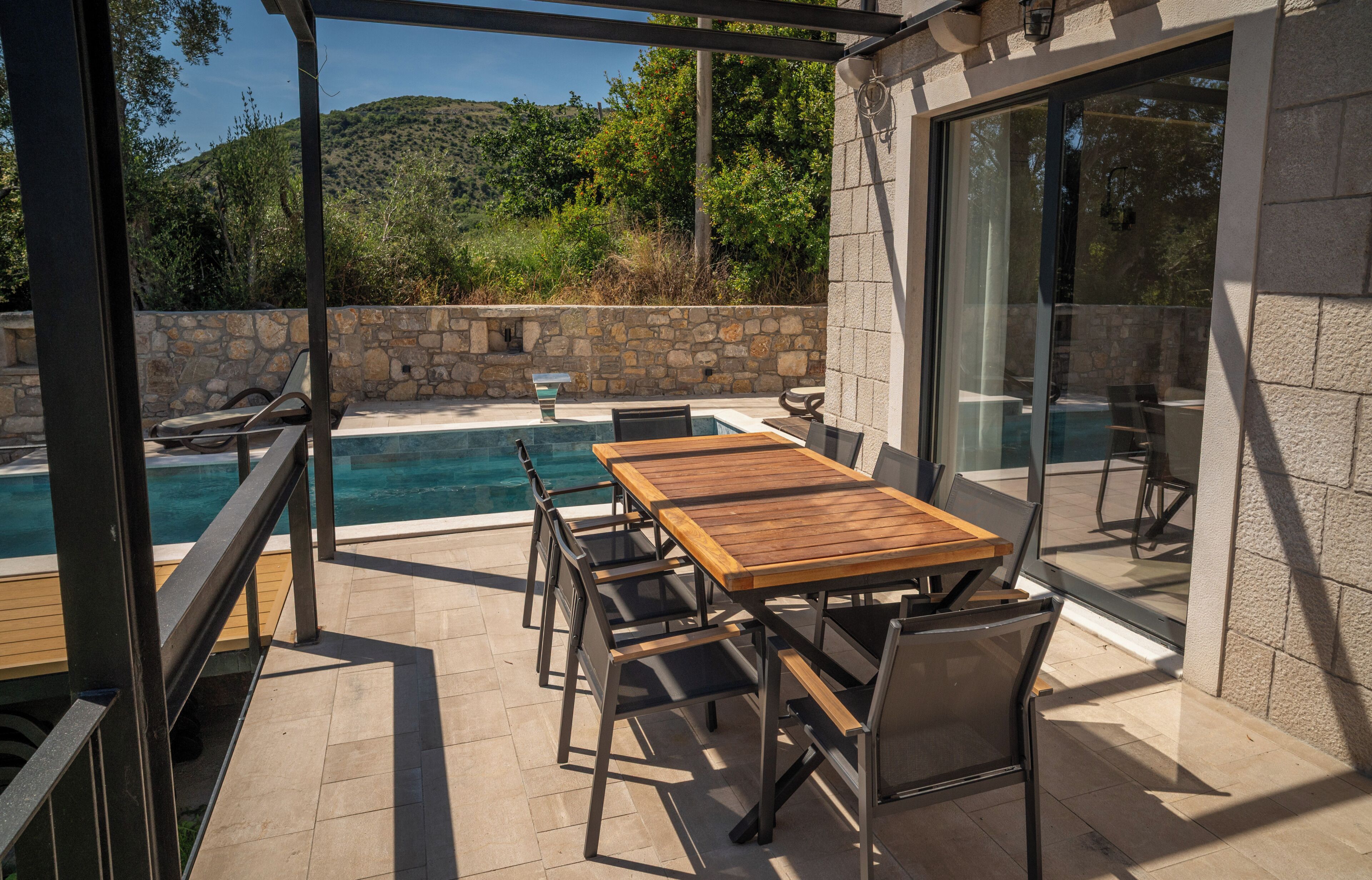 Seasonal outdoor pool