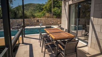 Seasonal outdoor pool