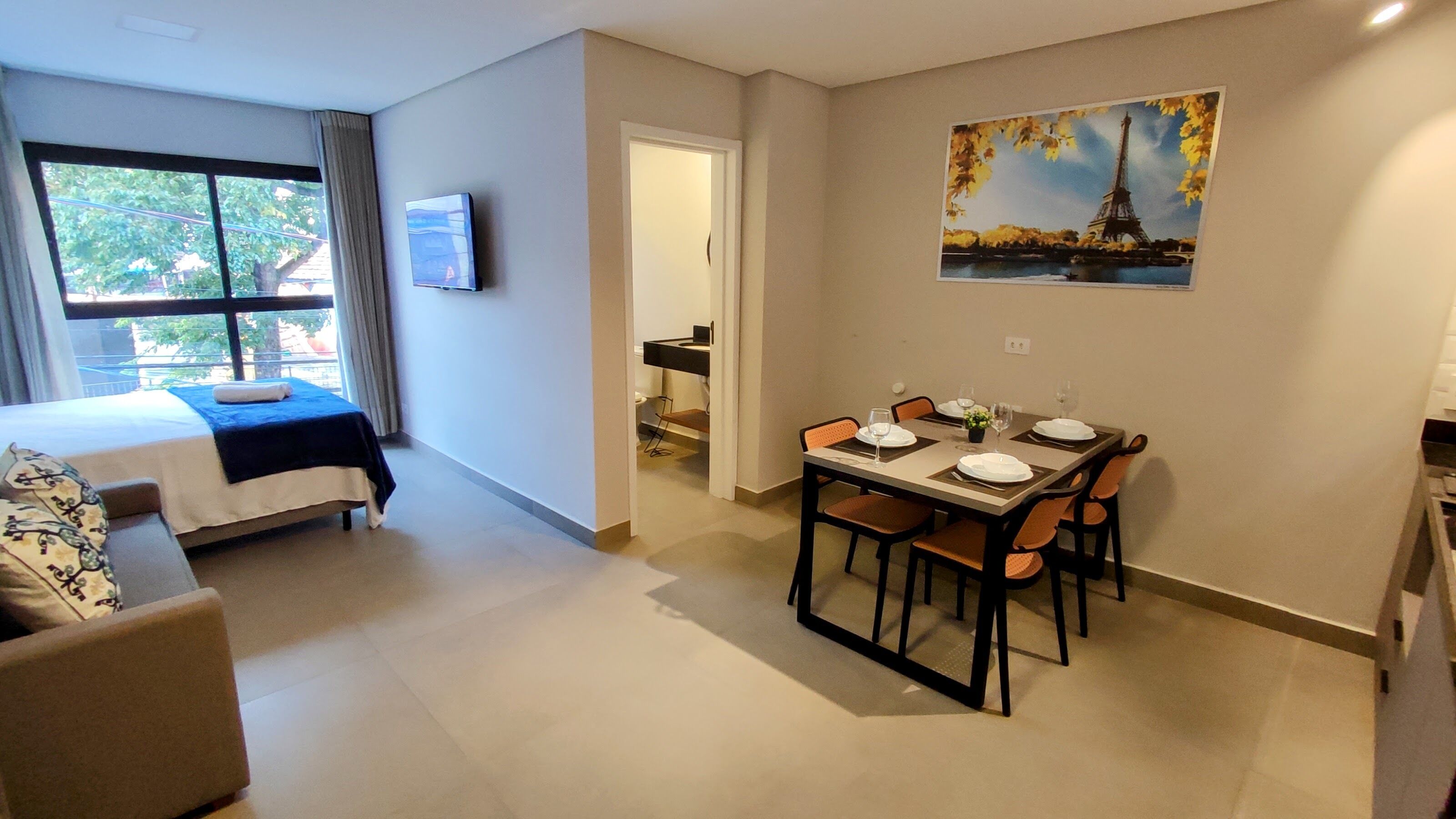 Familienstudio, Blick auf den Innenhof