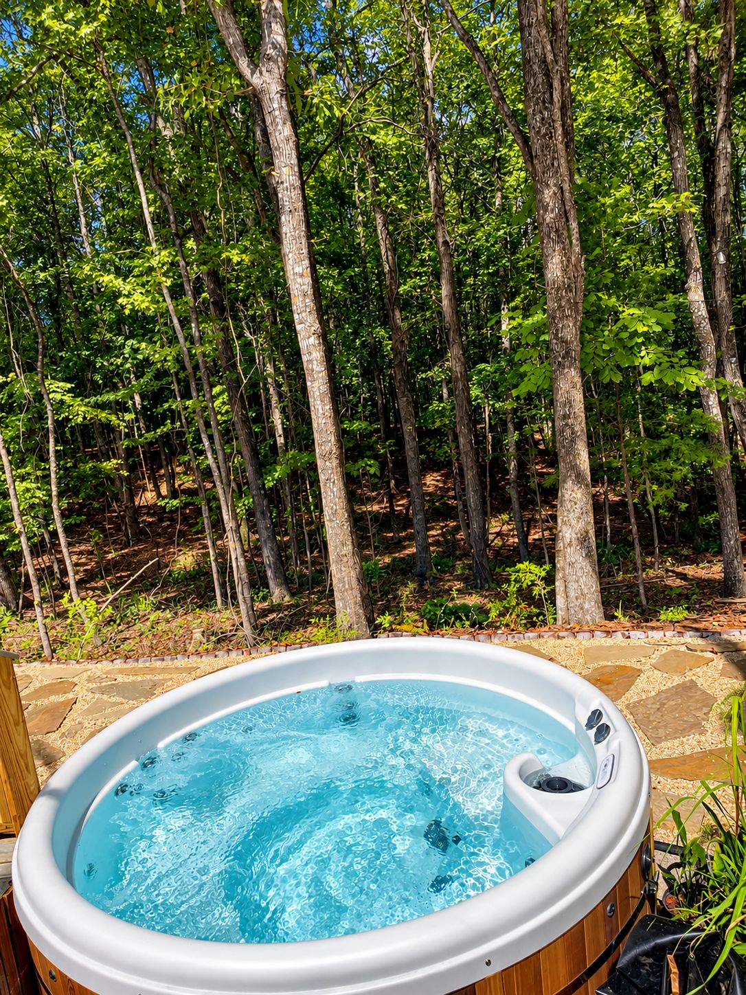 Bubbelpool utomhus