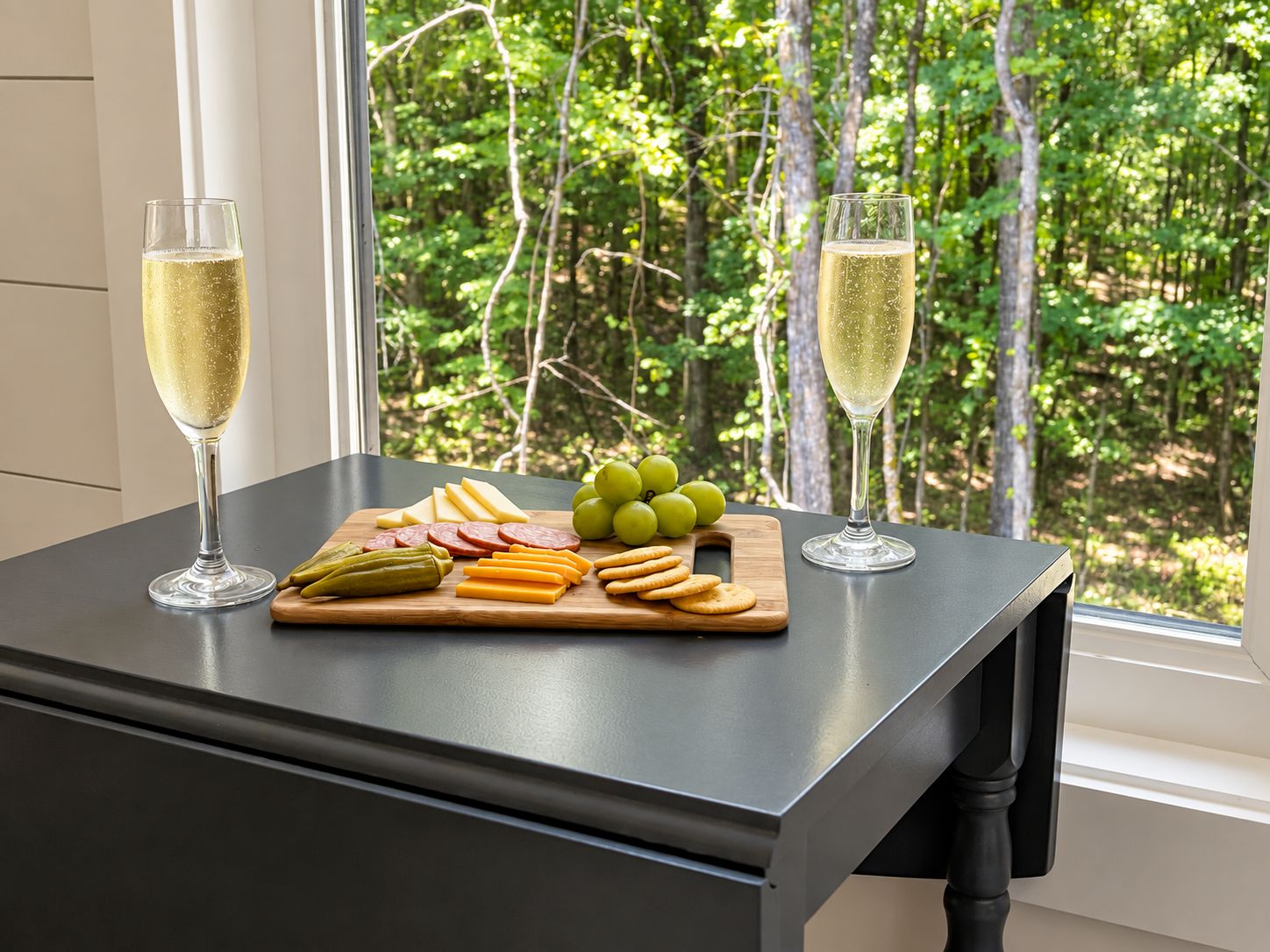 Separate dining area