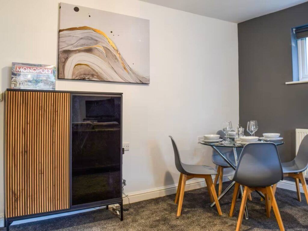 Appartement Luxe, vue ville | Restauration
