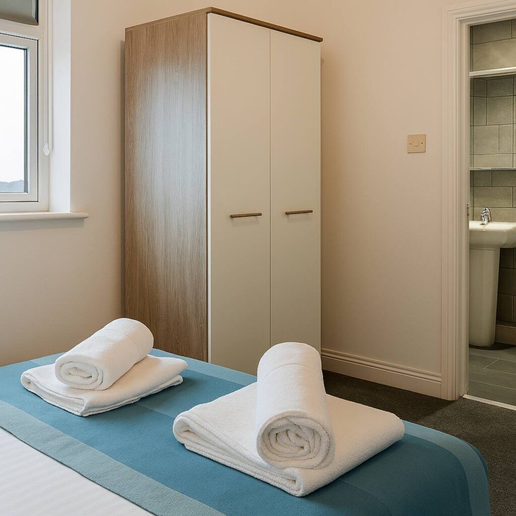 Premier Apartment, City View | Desk, laptop workspace, iron/ironing board, free WiFi
