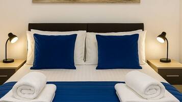 Premier Apartment, City View | Desk, laptop workspace, iron/ironing board, free WiFi