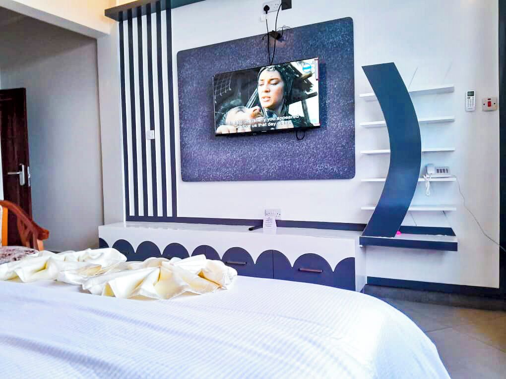 Chambre Double Standard | Bureau, espace de travail pour ordinateur portable, Wi-Fi gratuit
