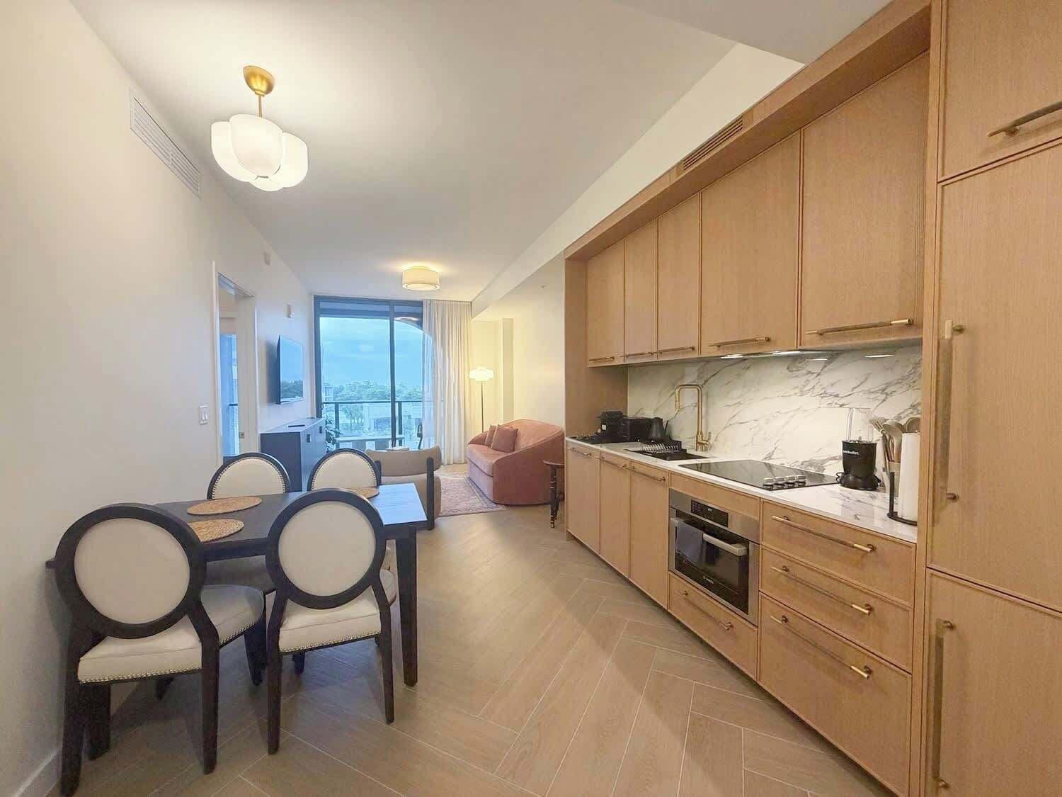 Apartment, 1 Bedroom, City View | Private kitchen