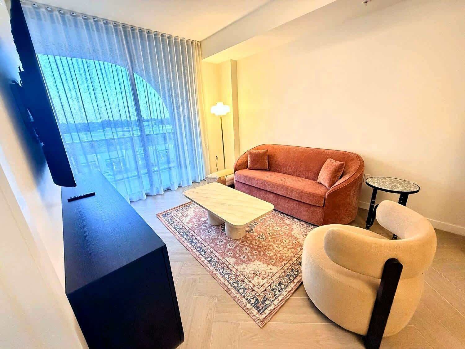 Apartamento, 1 habitación, vistas a la ciudad | Zona de estar