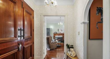 Elegant Vintage Home | Fireplace + Spacious Living