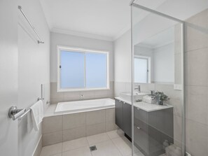 Hair dryer - Brand New Family Home | Space, Comfort & Location (Park Ridge)
