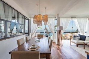 Dining - ADV010 Superb apartment for 4 sea view in Vidigal (Vidigal)