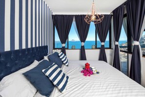 Iron/ironing board, WiFi, bed sheets - ADV010 Superb apartment for 4 sea view in Vidigal (Vidigal)