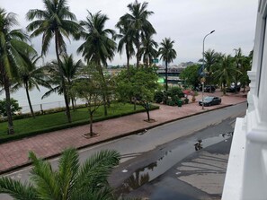 Deluxe Twin Room, Balcony, River View | Property grounds - July Hotel Quang Binh (Dong Hoi)