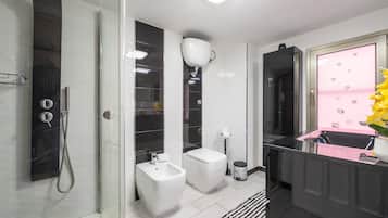 Dusche, Handtücher