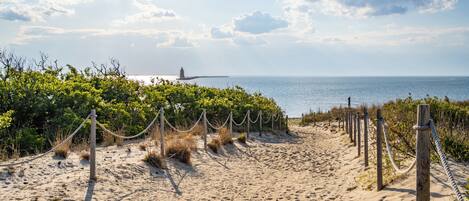 Beach nearby, beach towels