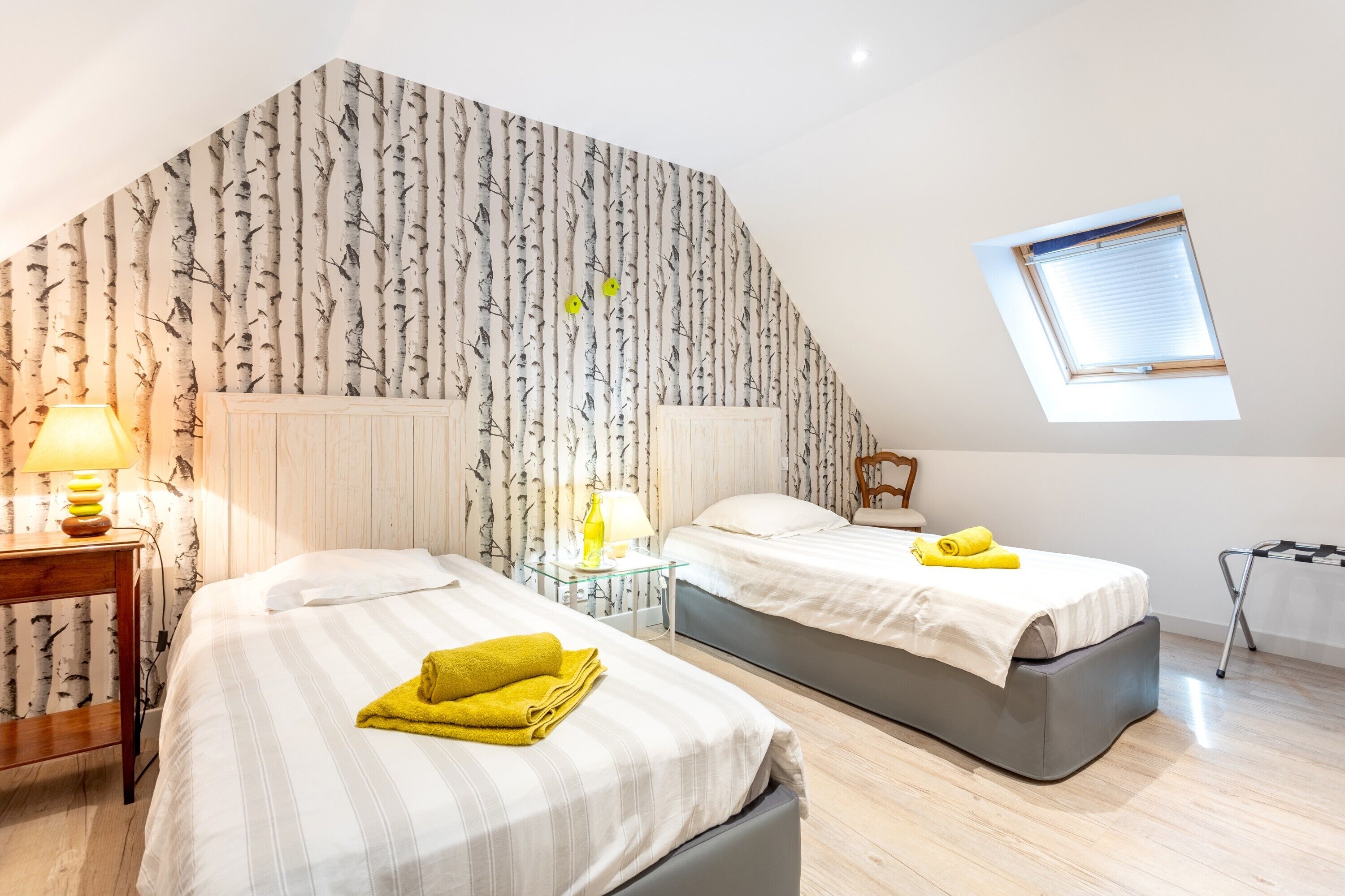 1 chambre, Wi-Fi, draps fournis