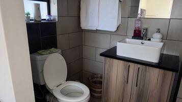 Towels, soap, toilet paper