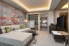Economy Apartment, Sea View | Ruang tamu