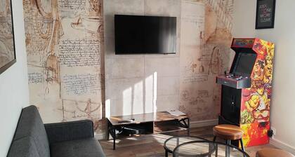 Appartement 3 chambres prĂšs du Palais avec vue sur la montagne, Wi-Fi et climatisation
