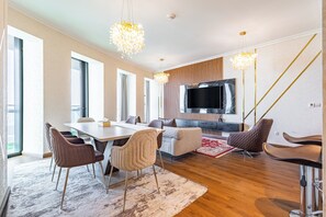 Dining - Burj Vista 2 Bedroom Apartment with Burj View 5407 (Dubai)