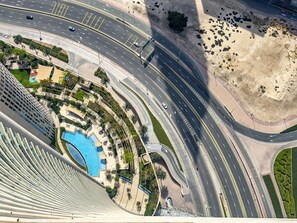 Pool - Burj Vista 2 Bedroom Apartment with Burj View 5407 (Dubai)