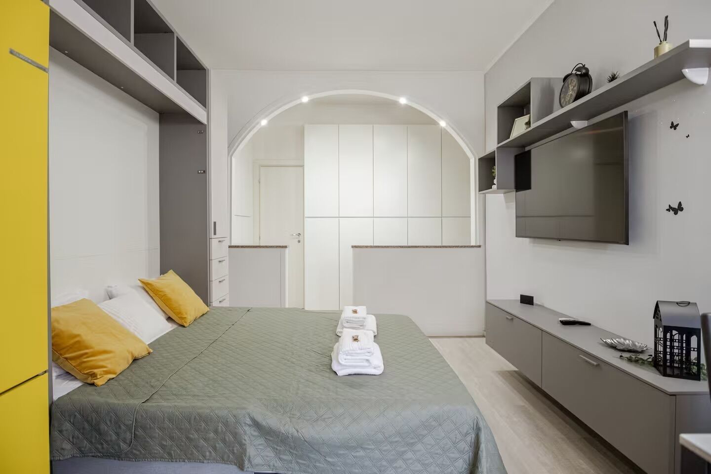 1 Schlafzimmer, Bügeleisen/Bügelbrett, Reisekinderbett, kostenloses WLAN