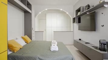 1 Schlafzimmer, Bügeleisen/Bügelbrett, Reisekinderbett, kostenloses WLAN