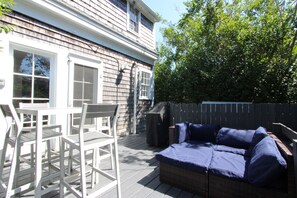 Outdoor dining - 0.3 Miles from The Boatslip. 1 designated parking spot (Provincetown)