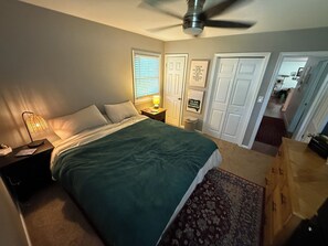 3 dormitorios, tabla de planchar con plancha, wifi gratis y ropa de cama