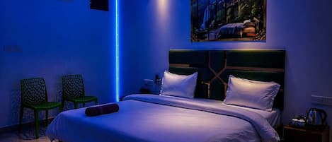Deluxe Double Room, City View | In-room safe, desk, iron/ironing board, free WiFi