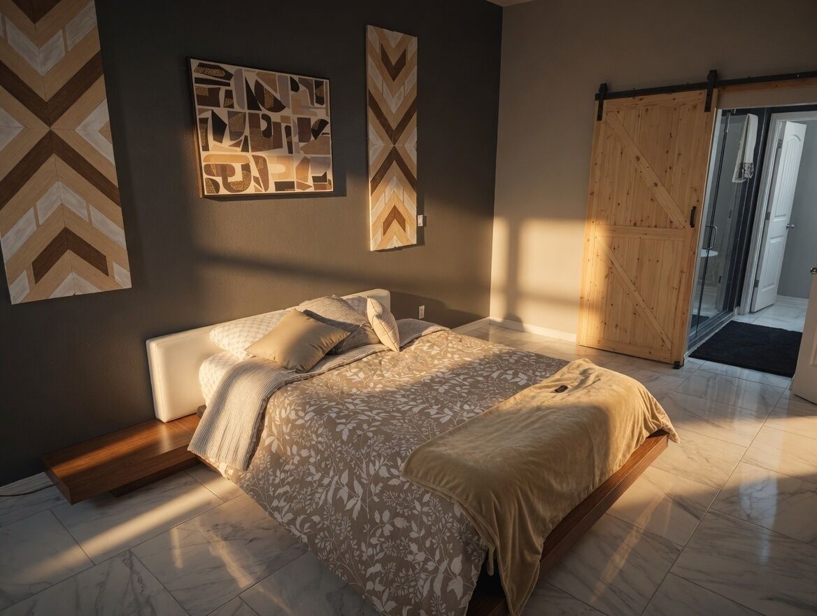 3 habitaciones, tabla de planchar con plancha y wifi gratis 