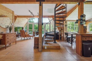 TV, fireplace, video games, DVD player - Chalet au Bord de l'Ecluse (Brébeuf)
