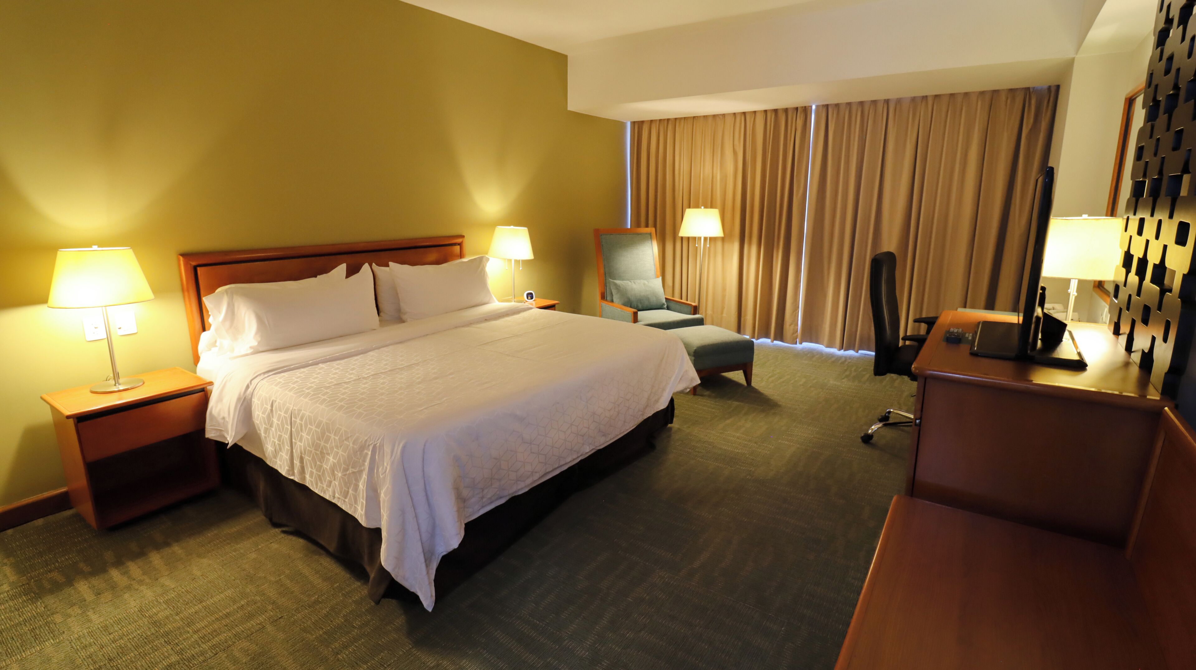 In-room safe, blackout curtains, iron/ironing board, free WiFi