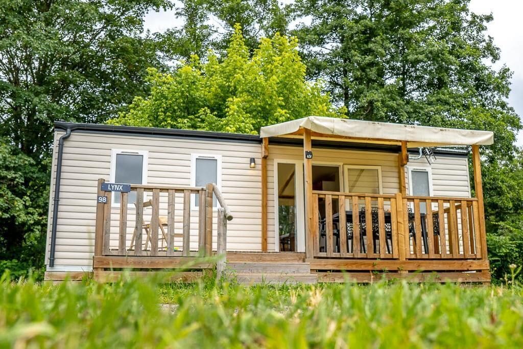 Comfort stacaravan, 3 slaapkamers | Exterieur