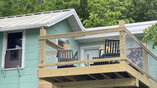 Historic Bagnell Jailhouse Cabin • Osage River/Lake Ozark • 
Unique Stay