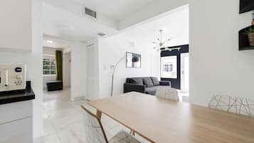 Family Apartment, 2 Bedrooms, Balcony (Self check-in) | Living area