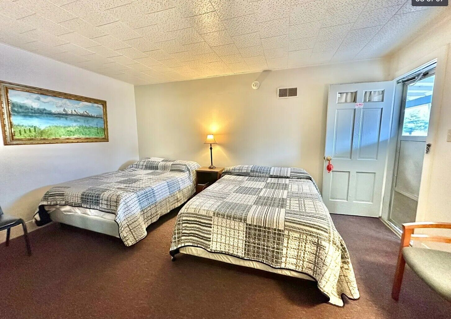 Double Room, 2 Queen Beds, Non Smoking | Desk, laptop workspace, free WiFi