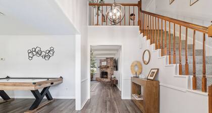 Conroe Getaway Retreat • 4BR/2.5BA • Private Pool with Game Room • Near Mall