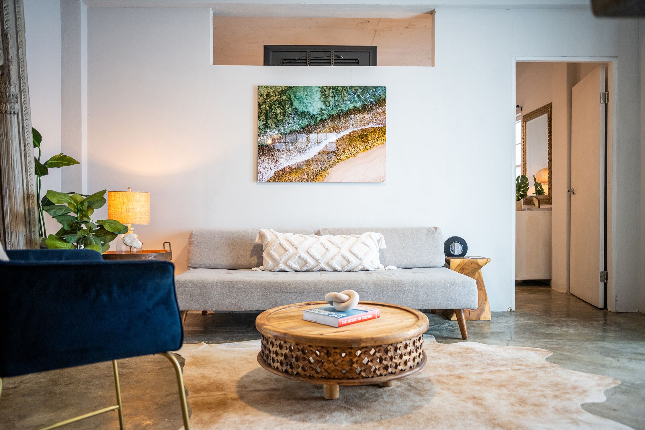 Área de sala de estar