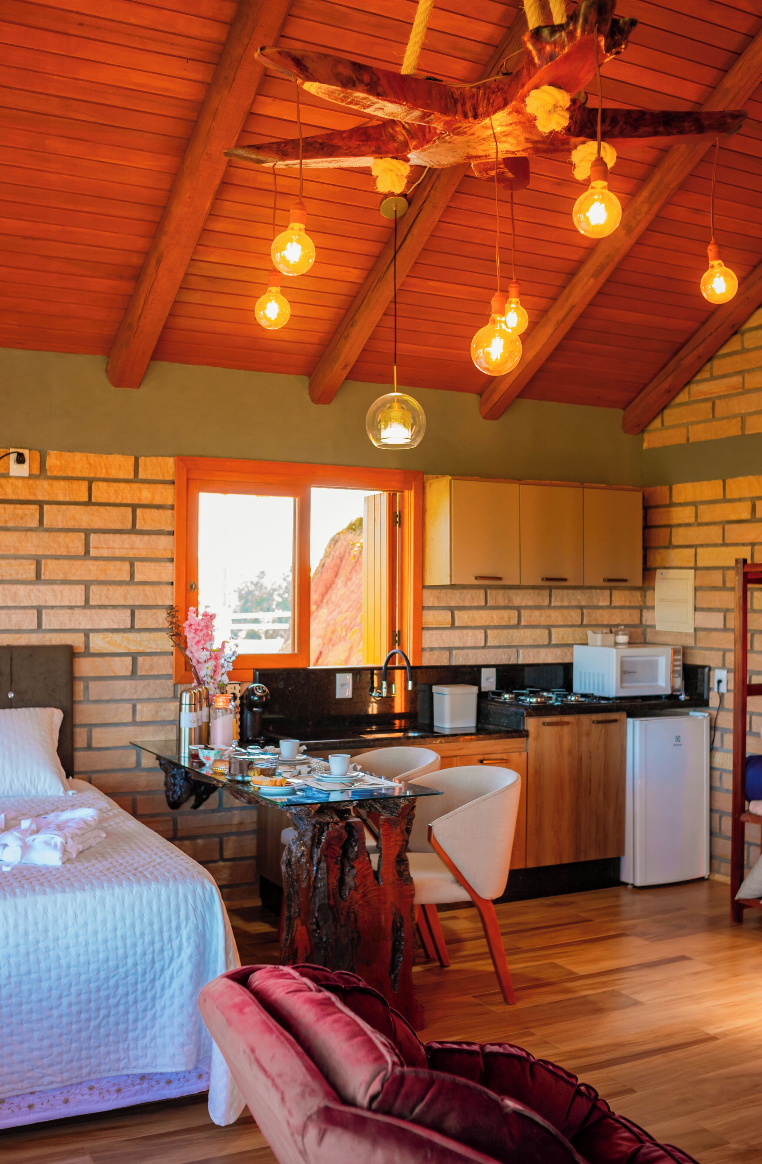 1 chambre, accès au Wi-Fi (inclus), literie fournie
