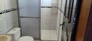 Towels, soap, toilet paper